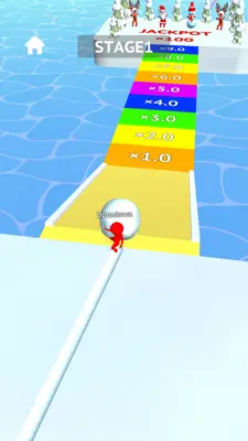 Snow Race!! android App screenshot 11