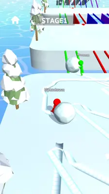 Snow Race!! android App screenshot 2