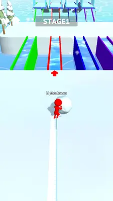 Snow Race!! android App screenshot 3